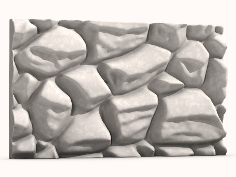 Stone Wall 078 3D मॉडल
