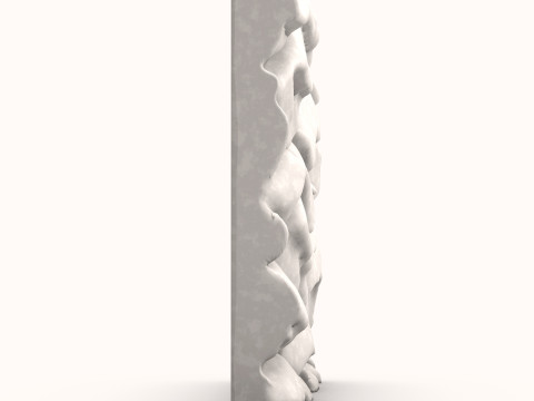 Stone Wall 078 Model 3D