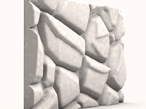 Stone Wall 080 Modelo 3D