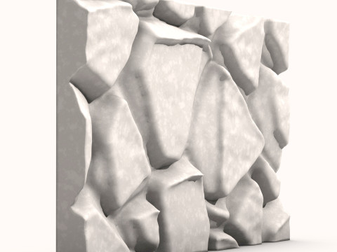 Stone Wall 083 Model 3D