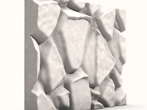 Stone Wall 083 3D Model