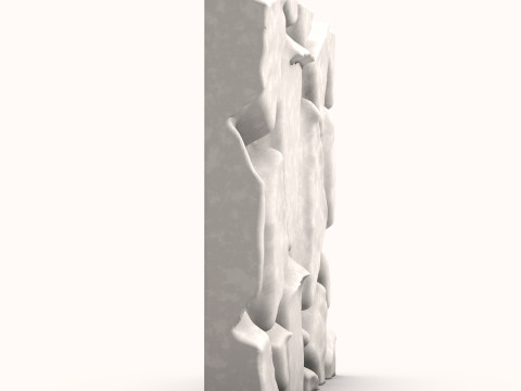 Stone Wall 083 Model 3D