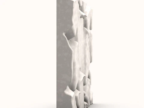 Stone Wall 083 3D Model