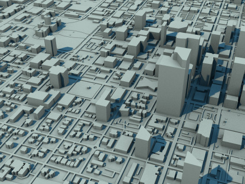 Austin City Texas United States 3D Model