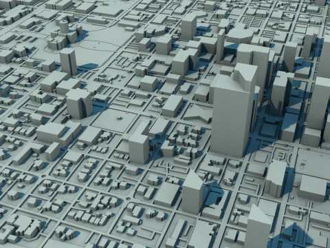 Austin City Texas United States 3D Model