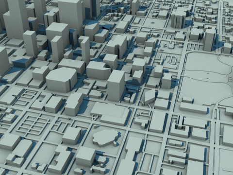 Austin City Texas United States 3D Model