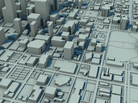 Austin City Texas United States 3D Model
