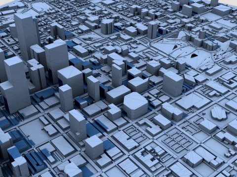 Austin City Texas United States 3D Model