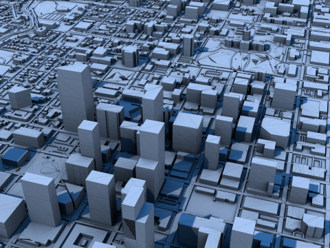 Austin City Texas United States 3D Model
