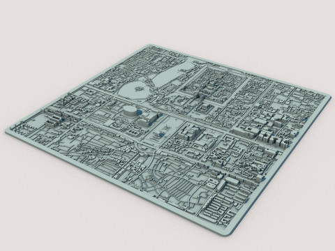 Beijing City China 3D-Modell