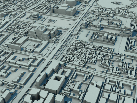 Beijing City China 3D 模型