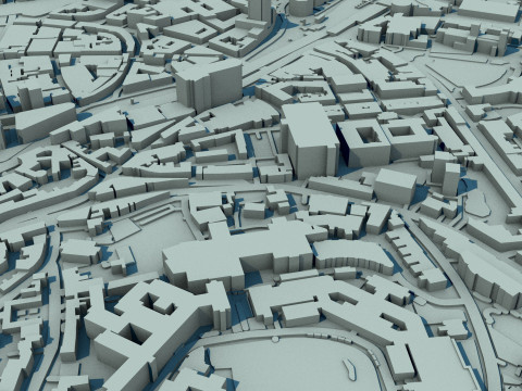 Bristol City England United Kingdom Modèle 3D