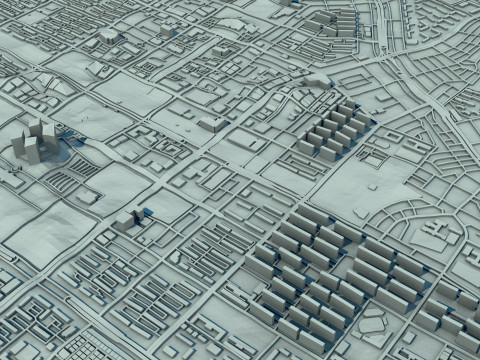 Daejeon City South Korea 3D 模型