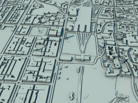 Edinburgh Scotland United Kingdom 3Dモデル