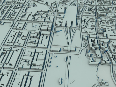 Edinburgh Scotland United Kingdom 3D Model