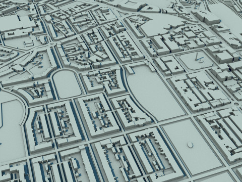 Edinburgh Scotland United Kingdom 3Dモデル