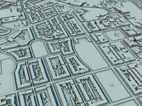 Edinburgh Scotland United Kingdom 3D Model