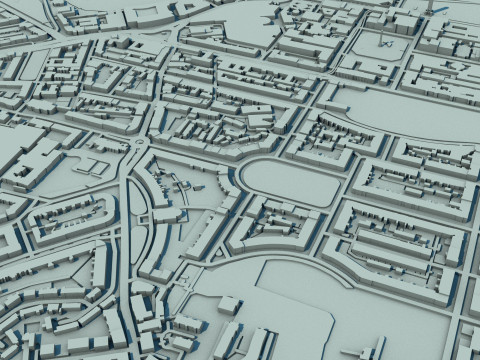 Edinburgh Scotland United Kingdom 3Dモデル