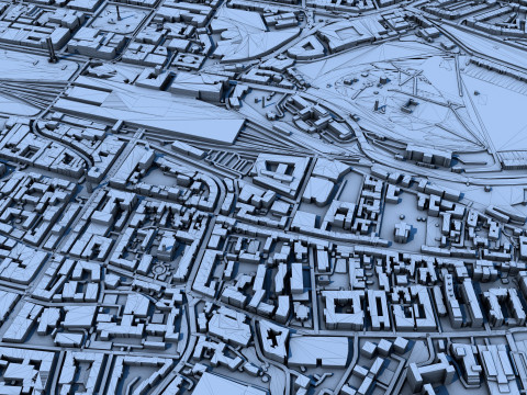 Edinburgh Scotland United Kingdom 3Dモデル