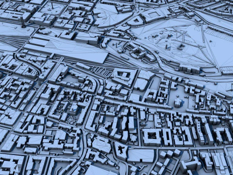 Edinburgh Scotland United Kingdom 3D Model