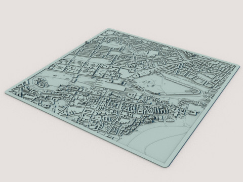 Edinburgh Scotland United Kingdom 3D Model