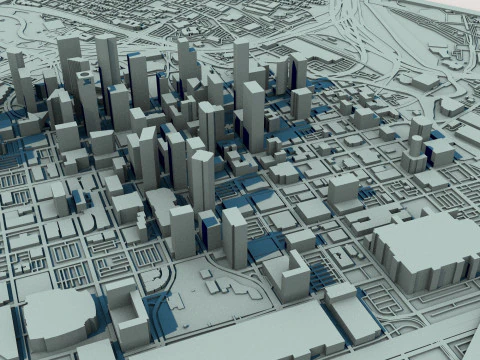 Houston Texas United States 3D Model