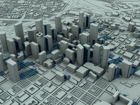 Houston Texas United States 3D Model