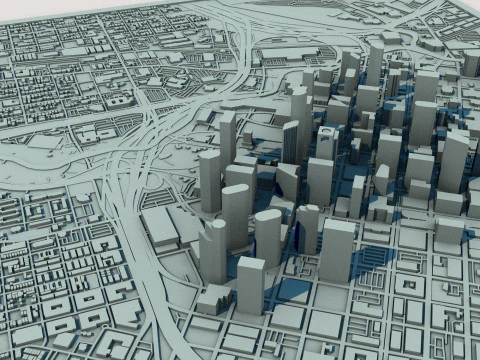 Houston Texas United States 3D Model