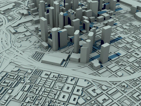 Houston Texas United States 3D Model