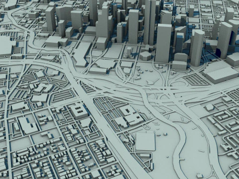 Houston Texas United States 3D Model