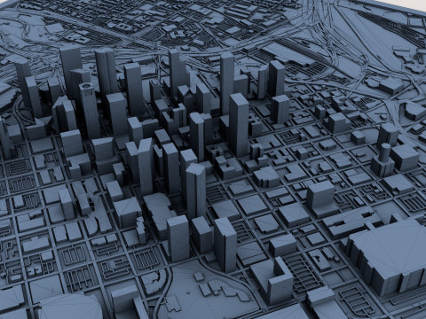 Houston Texas United States 3D Модель