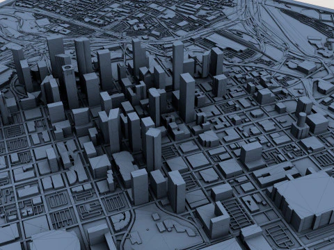 Houston Texas United States 3D Model