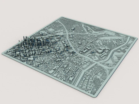 Los Angeles, California, Stati Uniti Modello 3D