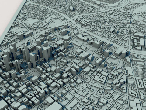 Los Angeles California United States 3D Model