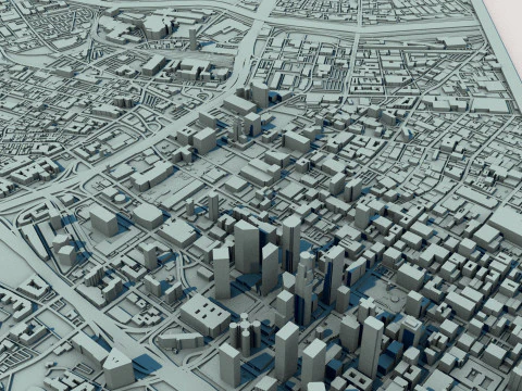 Los Angeles California United States 3D Model
