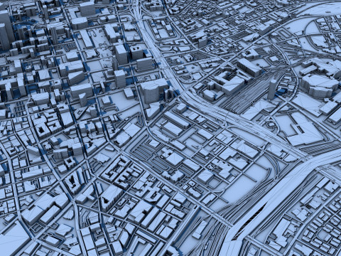 Los Angeles California United States Modelo 3D