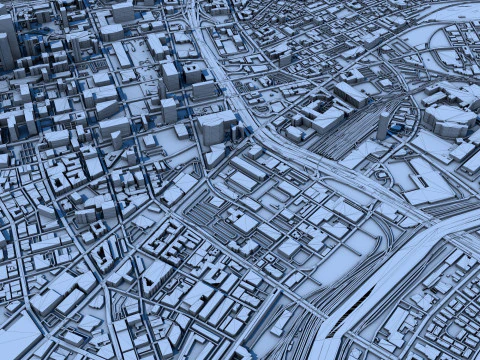 Los Angeles California United States 3D Model