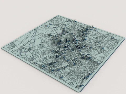 नानजिंग शहर जियांग्सू चीन 3D मॉडल