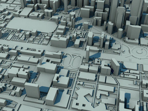 Philadelphia City United States 1 3D Model