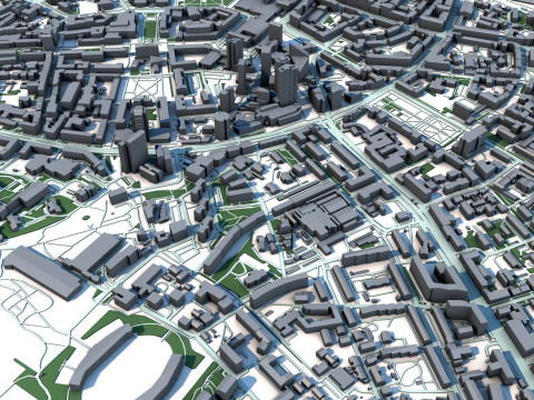 Tallinn City Estonia 3Dモデル