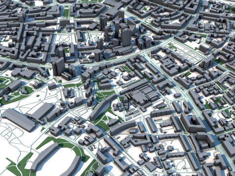 Tallinn City Estonia 3D Model