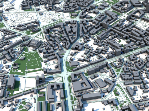 Tallinn City Estonia 3Dモデル