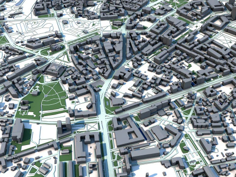 Tallinn City Estonia 3D Model