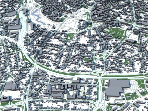 Tallinn City Estonia 3D Model