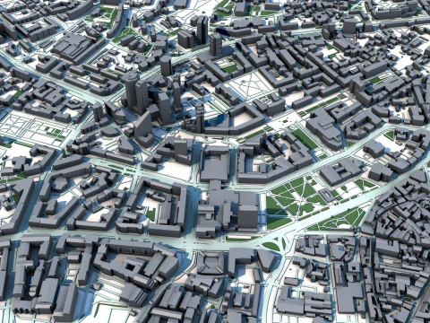 Tallinn City Estonia 3D Model