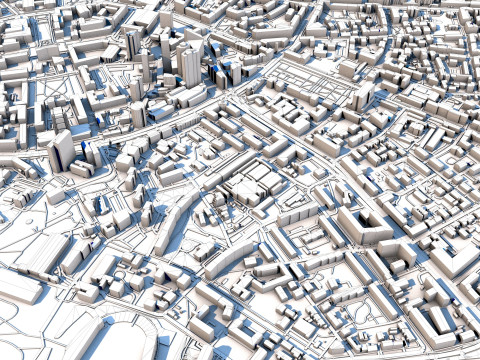 Tallinn City Estonia 3Dモデル
