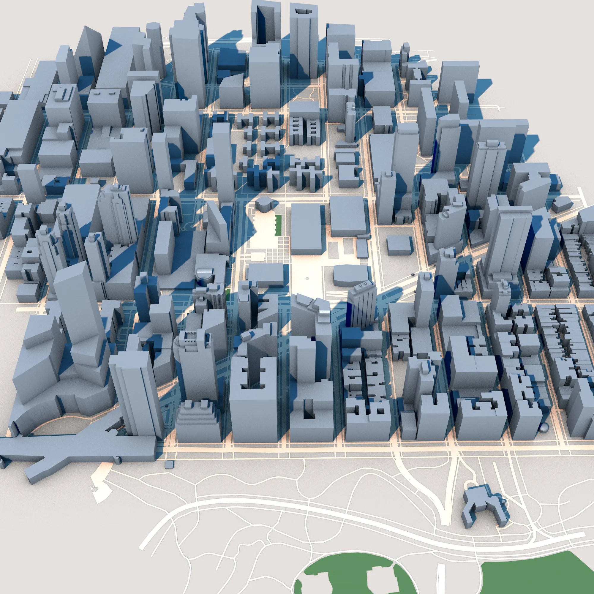 Metropolitan Opera House New York USA Map 3D Model .c4d .max .obj .3ds .fbx .stl .blend