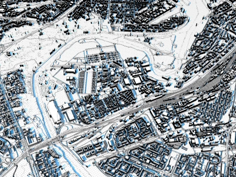 Cityscape Moscow Russia Map Vol2 3D Model