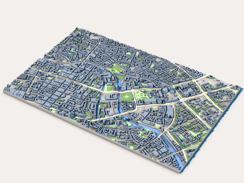 Berlin Cathedral Germany Vol2 Map 3D Model