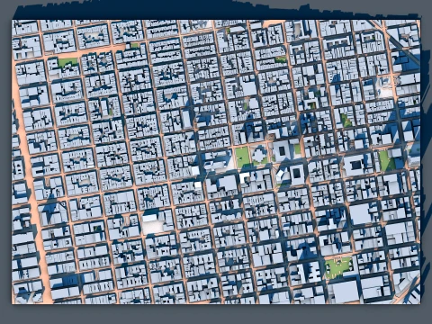 Grace Cathedral San Francisco United States Map 3D Model